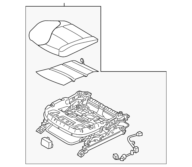 88100-3Y640-MSG CUSHION ASSY