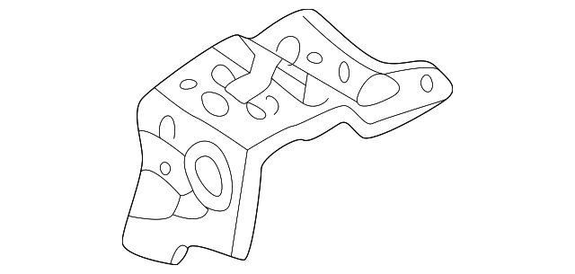 GD7A70180B Деталь PKG TRAY SUPPORT, RIGHT