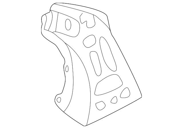 GD7A70120 Деталь SUSP SUPPORT, RIGHT
