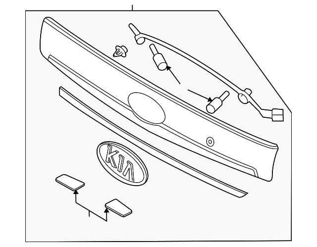 92501-4D010 Деталь LICENSE LAMP