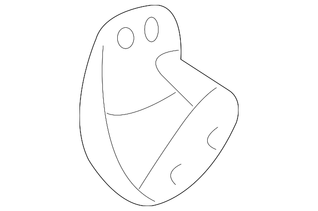 89667-52020 Деталь ECM REAR BRACKET