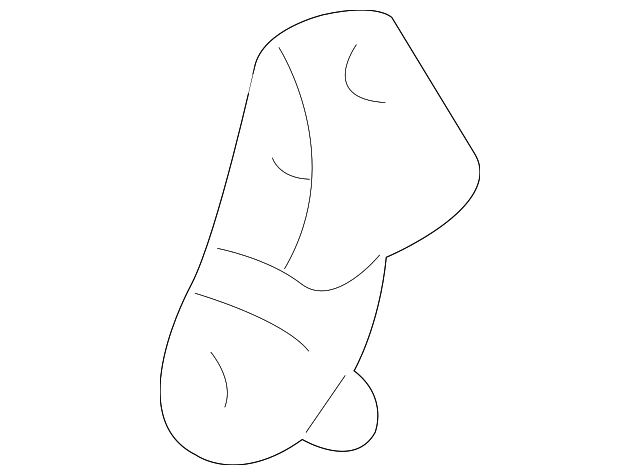 89668-52020 Деталь ECM SIDE BRACKET, RIGHT