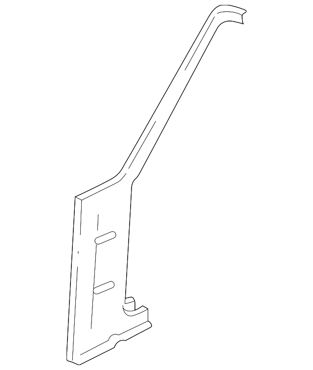 55344922 HINGE PILLAR, RIGHT