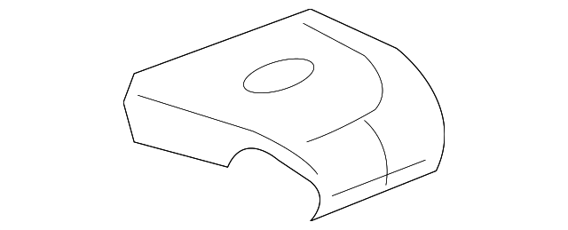 4L3Z14525DAA Деталь SWITCH BEZEL, LEFT