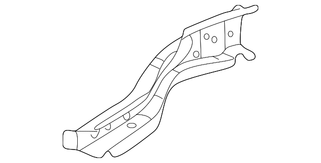 5017066AD Деталь LOWER RAIL, RIGHT