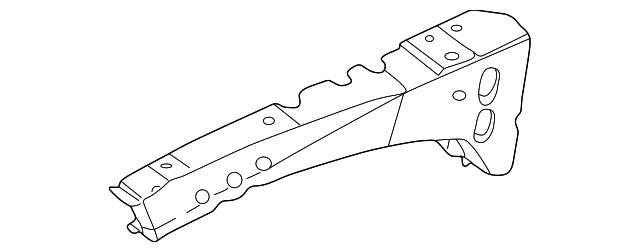 5008381AC Деталь UPPER RAIL, LEFT