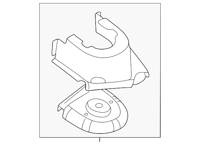5012737AK Деталь STRUT TOWER, LEFT