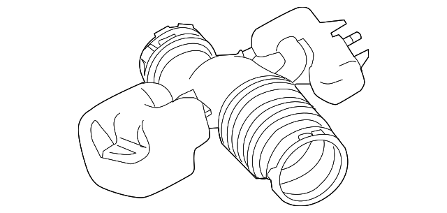 BL3Z-9B659-B Деталь AIR INLET ASSY