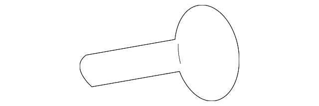 7854768D00 RETAINER SCREW, RIGHT