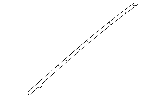 86139-C1100 RETAINING STRIP, RIGHT