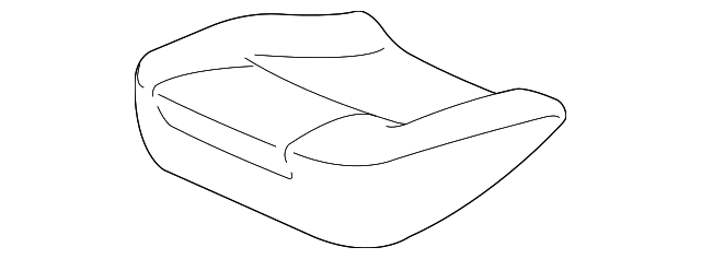 8890424200 CUSHION COVER, LEFT