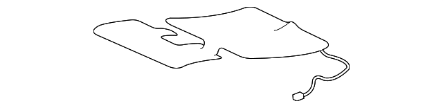 8890421640 SEAT CUSHION HTR, LEFT