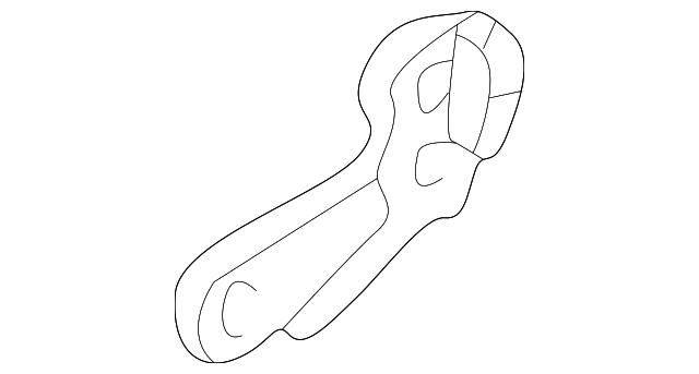 10054884 Деталь COMPRESSOR BRACKET