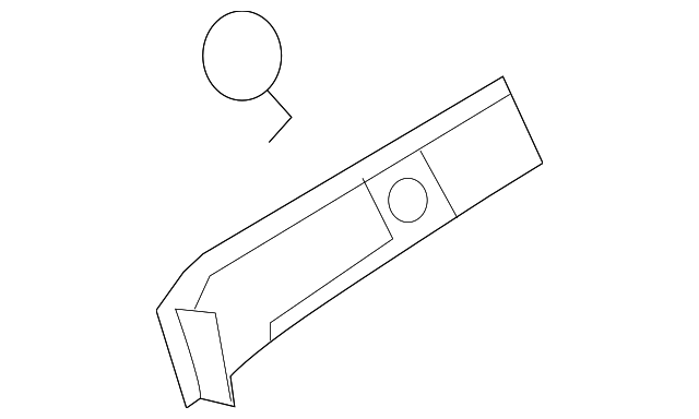 84680-3M100-M5 FINISH PANEL, LEFT