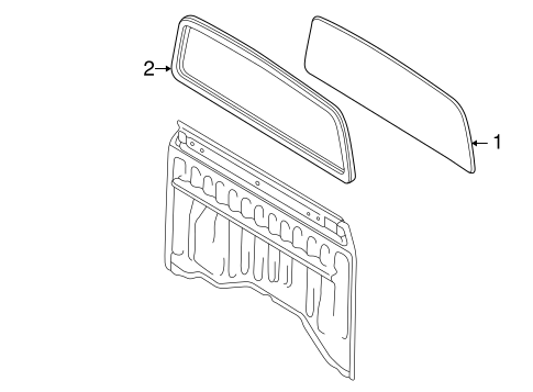 Tacoma GLASS & HARDWARE - BACK