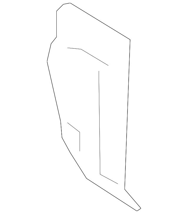 67897-8B400 Деталь INSULATOR, LEFT