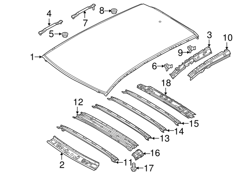 CX-5 ROOF & COMPONENTS 2