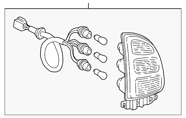 81550-42050 Деталь TAIL LAMP ASSY, RIGHT
