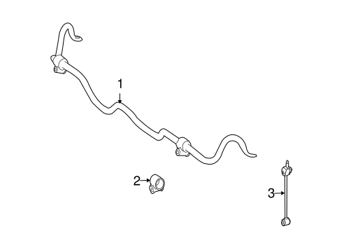 S350 STABILIZER BAR & COMPONENTS