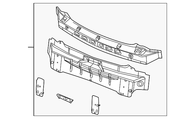 5065744AG Деталь REAR BODY PANEL