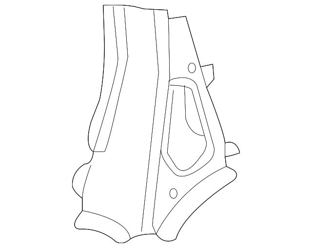 25782168 Деталь LOWER REINF, RIGHT