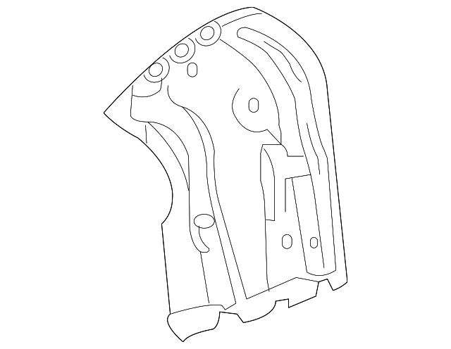 22838940 Деталь SHOCK BRACKET, RIGHT