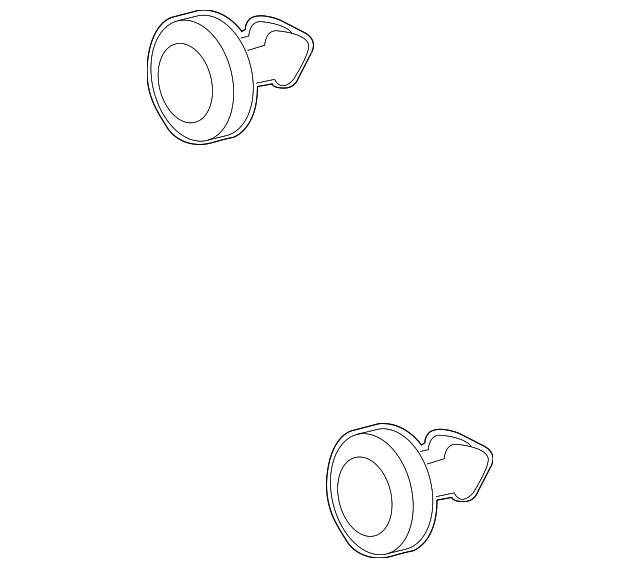 53857-47020 REAR SEAL UPPER CLIP, LEFT