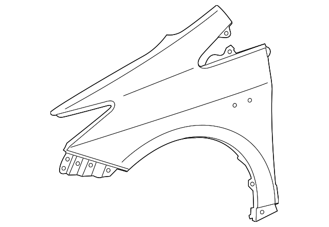 53802-47050 FENDER, LEFT
