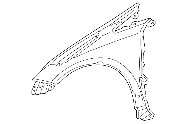 53801-47050 FENDER, RIGHT