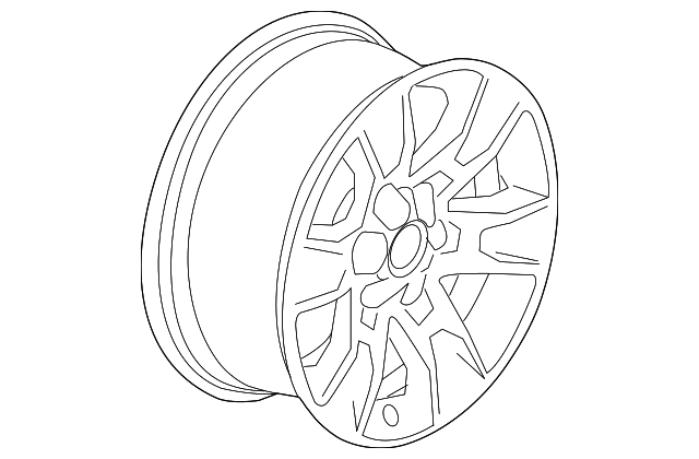 94775677 Деталь WHEEL, ALLOY