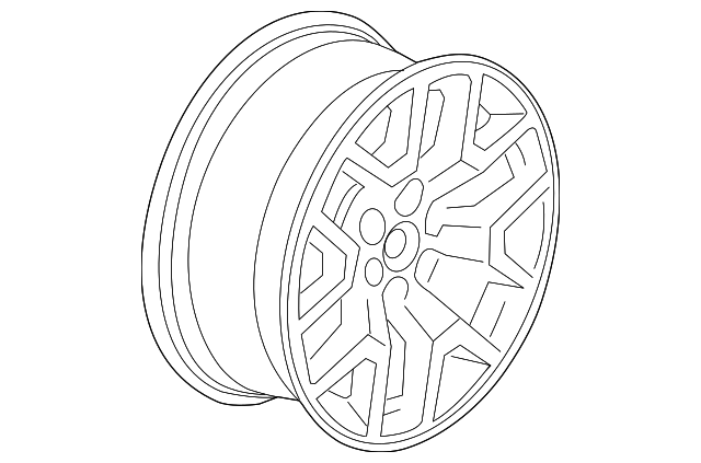 23245011 Деталь WHEEL, ALLOY
