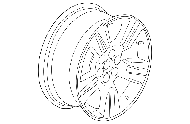 23245759 Деталь WHEEL, ALLOY