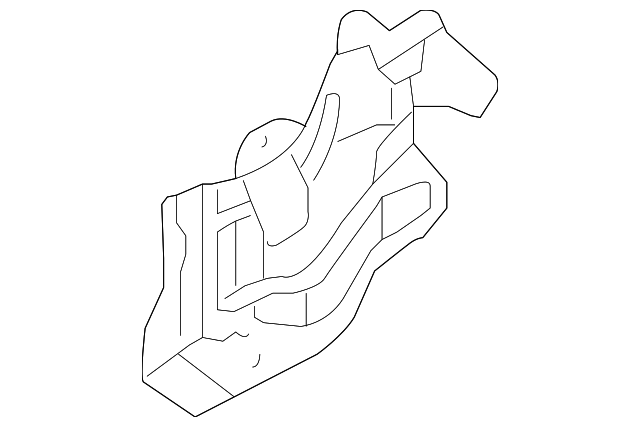64839-3Z800 SPLASH SHIELD, LEFT