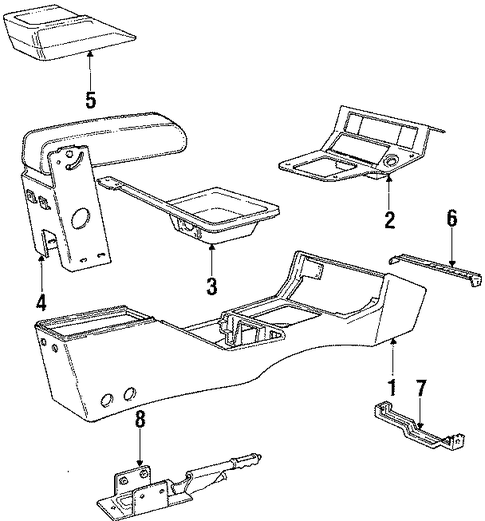 Escort CENTER CONSOLE