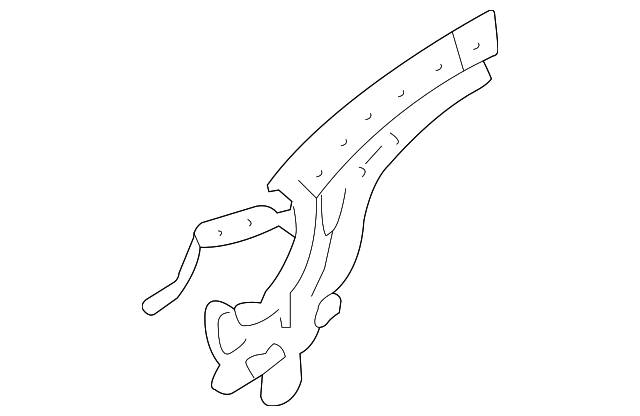 88955143 Деталь PIVOT BRACKET, RIGHT