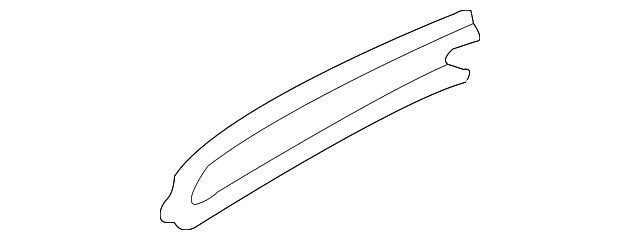 10308190 Деталь UPPER W'STRIP RETAINER, RIGHT