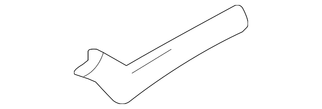 10236327 Деталь UPPER W'STRIP, LEFT