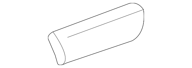 10236329 Деталь UPPER W'STRIP, LEFT