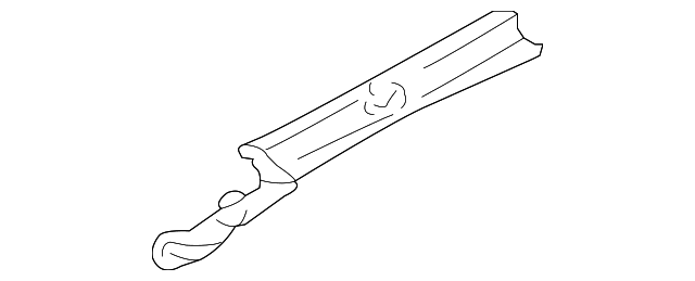 88953884 Деталь RAIL, RIGHT
