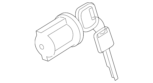 69057-52730 CYL & KEYS