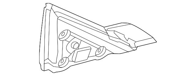 23105589 MIRROR ASSY GASKET, RIGHT