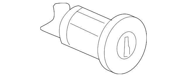 25756081 Деталь LOCK CYLINDER