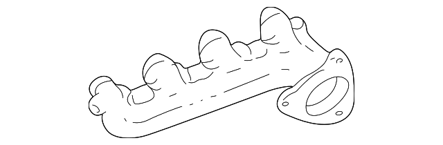 12557359 Деталь MANIFOLD, LEFT