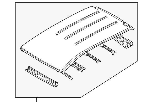C235-70-600 Деталь ROOF ASSY