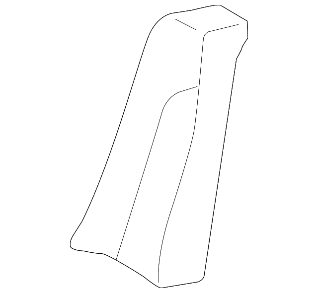 71089-06280-B1 Деталь BOLSTER COVER, LEFT