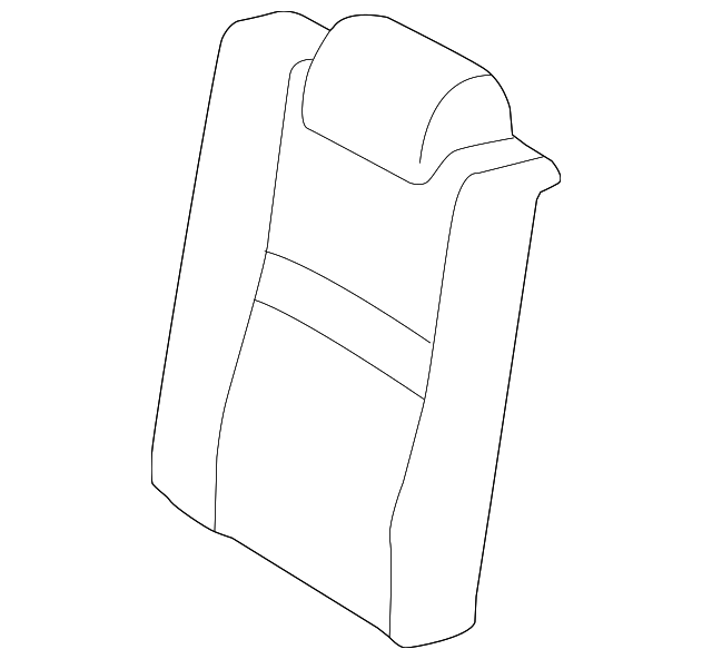 71078-06680-A3 Деталь SEAT BACK COVER, LEFT