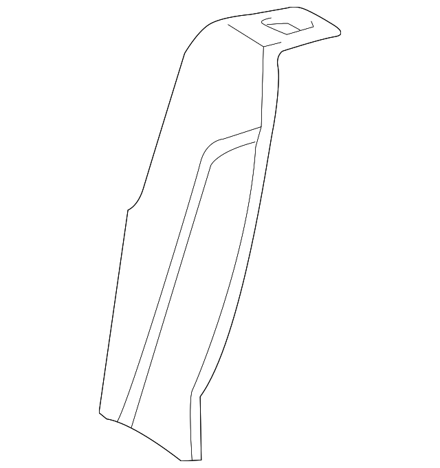 71666-06061 Деталь BOLSTER PAD, LEFT