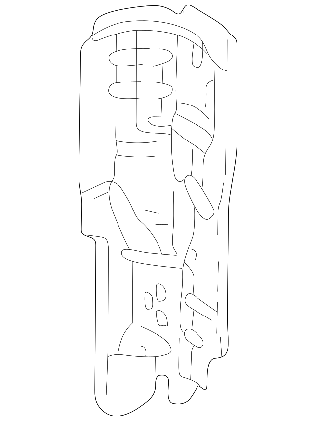6415068D00 Деталь PILLAR REINF, RIGHT