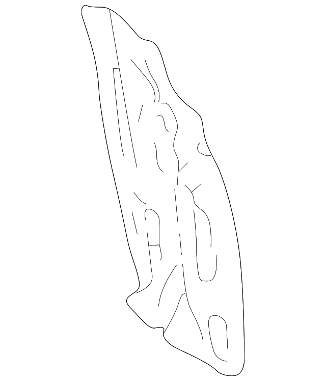 6463068D00 Деталь REAR PILLAR, LEFT