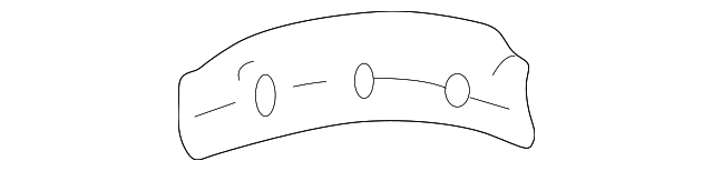 6353568D00 Деталь REINFORCEMENT, LEFT